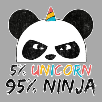 5 percent Unicorn 95 percent Ninja