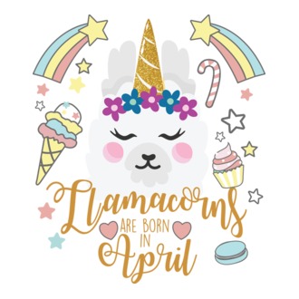 Llamacorns are born in ÁPRILIS