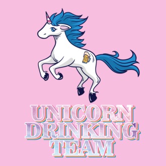 Unicorn drinking team