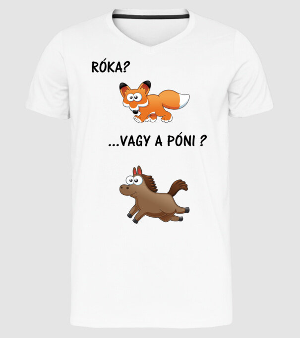  minta fehér pólón
